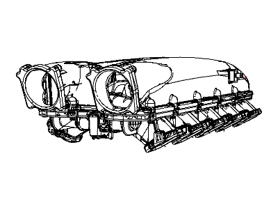 Dodge Viper Intake Manifold - 5037784AC