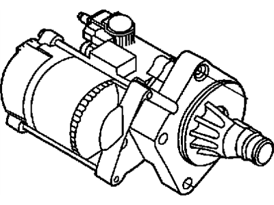 Mopar 4686045AD Starter Motor