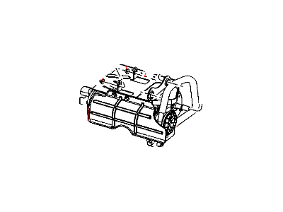 Mopar 55398669AA Canister Vapor Leak Detection Pump Service With Canister
