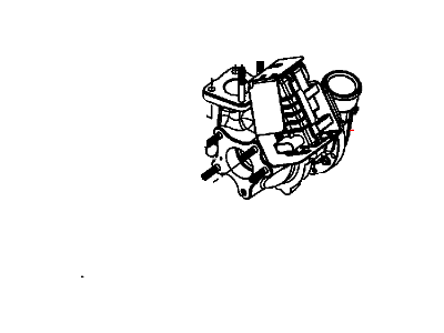 Jeep Turbocharger - 68092631AB