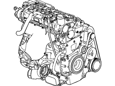 Mopar 5047617AD Engine-Complete