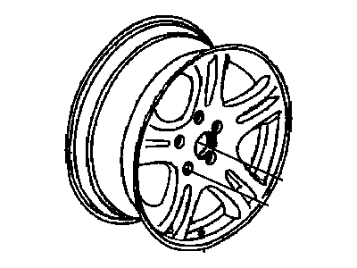 Mopar 4782763AC Aluminum Wheel
