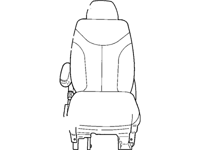 Mopar UE431D5AA Panel-Front Seat Back