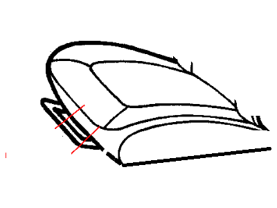 Dodge Intrepid Seat Cushion - 5093620AA