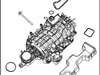 Mopar 68048074AD Engine Intake Manifold Complete Assembly