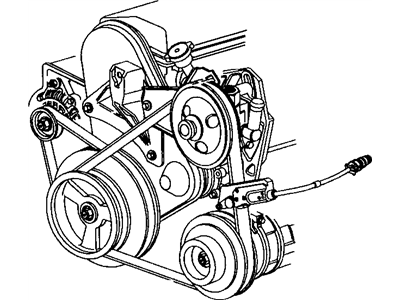 Mopar 4612247 Belt-Power Steering