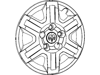 Mopar 4721195AC Wheel Cover