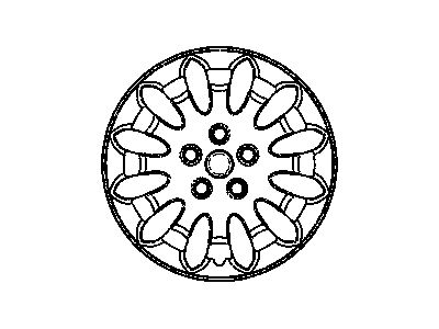 Mopar WR51PAKAA Wheel Cover