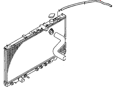 Chrysler Sebring Radiator - MR373102