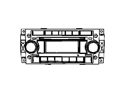 Mopar 5064362AA Radio-AM/FM With Cd And EQUALIZER