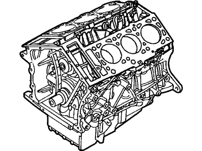 Mopar 5018727AA Engine-Short