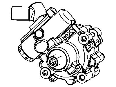 Jeep Wrangler Power Steering Pump - R2059899AE