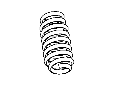 Mopar 5154617AA Front Coil Spring Right