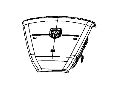 Mopar 1TX28DX9AD Steering Wheel Air Bag