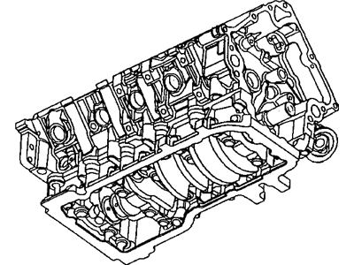 Mopar 5159561AA Engine-Short