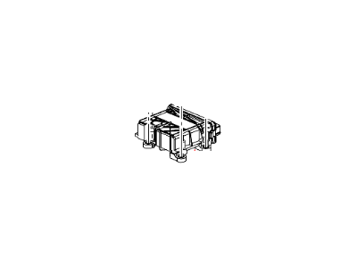 Jeep Wrangler Air Bag Control Module - 56054303AC