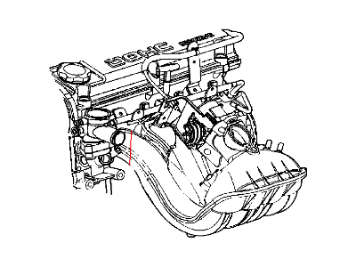 2002 Dodge Stratus Intake Manifold Gasket - 4792485AA