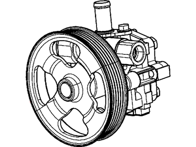 2014 Dodge Journey Power Steering Pump - 5154355AB