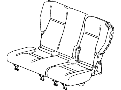 Chrysler PT Cruiser Seat Cushion - 5175921AA
