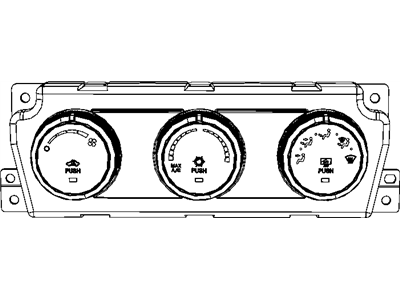 Mopar 55111290AD Air Conditioner And Heater Control