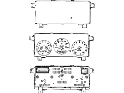 Mopar 5107629AI Cluster-Instrument Panel