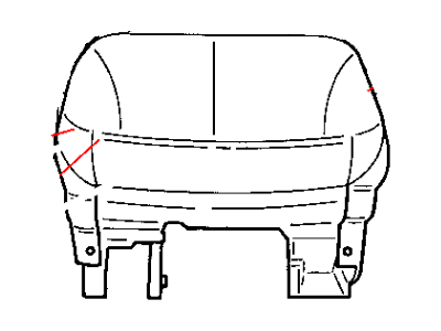 Mopar ZA361D5AA Front Seat Cushion