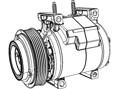 Mopar 68232396AA PULLY Kit-A/C Compressor