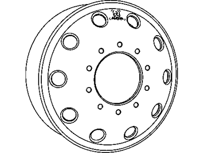 Mopar 4755299AA Wheel-Aluminum