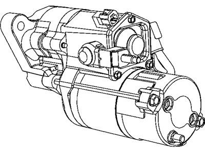 Mopar 5035102AA Starter Motor