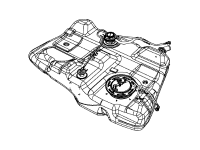 Chrysler 200 Fuel Tank - 68079329AD