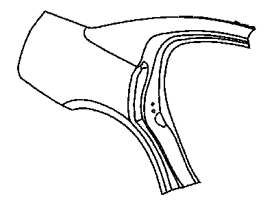 Mopar 5174353AJ Panel-Body Side Aperture Rear