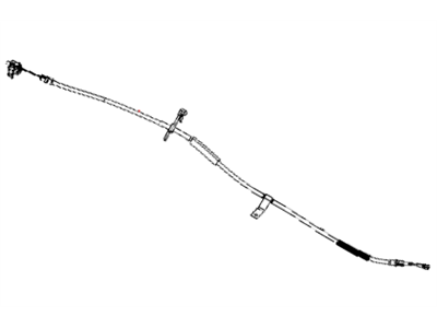 Chrysler Town & Country Parking Brake Cable - 4721493AD