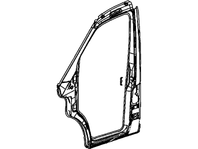 Mopar 68008422AA Panel-Body Side Door
