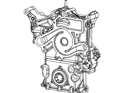 Dodge Timing Cover - 53021323AH