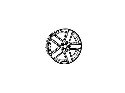 Chrysler 200 Spare Wheel - 1TA78DD5AA