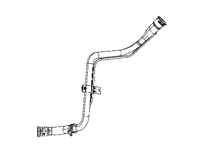 Chrysler Sebring Fuel Filler Neck - 5085274AB