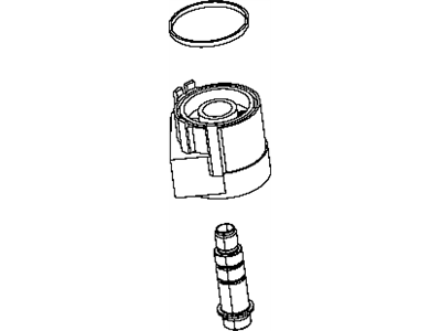 Jeep Oil Filter Housing - 68166516AG