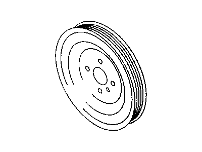Chrysler Water Pump Pulley - MD124049