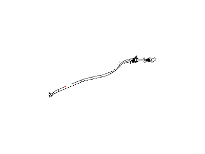 Mopar 5273214AE Transmission Gearshift Control Cable