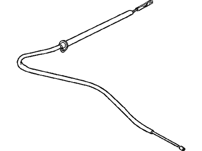 2003 Chrysler Concorde Parking Brake Cable - 4779182AA
