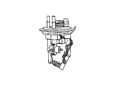 Chrysler Voyager Fuel Pressure Regulator - 5016846AA