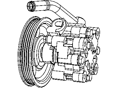 2010 Chrysler Sebring Power Steering Pump - R4766041AB