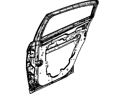 Chrysler Sebring Door Seal - 5303661AD