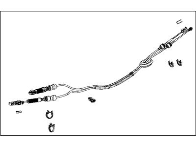 Mopar 5106160AE Transmission Gearshift Control Cable
