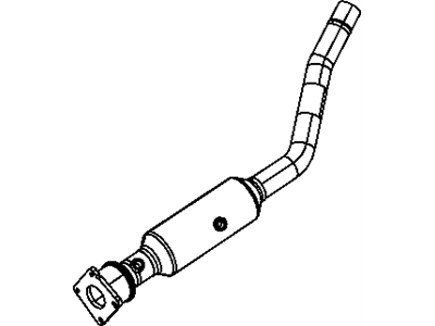 2009 Jeep Compass Catalytic Converter - 5105049AC