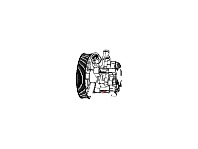 Chrysler Sebring Power Steering Pump - 5151016AB