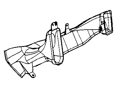 Mopar 5019389AA Duct-A/C And Heater