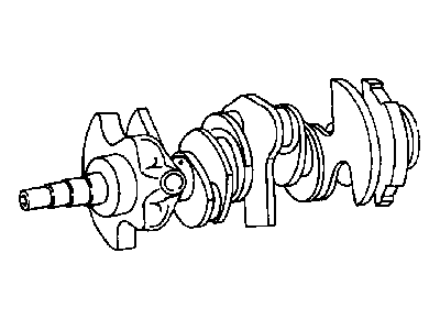 Chrysler LHS Crankshaft - 4792176