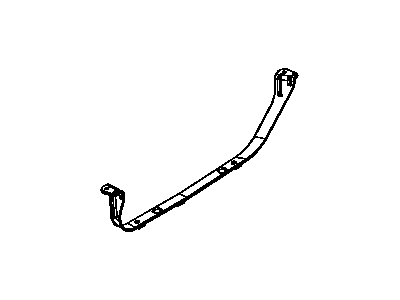 Dodge Charger Fuel Tank Strap - 4581413AC