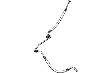 2013 Dodge Charger Power Steering Hose - 4584560AC